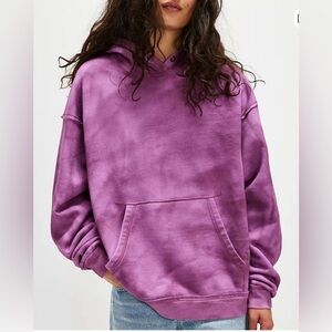 Free People We The Free Your Favorite Washed Hoodie Spring Bud Combo Size S NWT